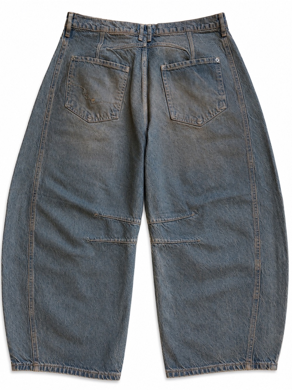 We the Free People 31 Good Luck Barrel Lost Desert Blue Brown Distress NWOT $128 - Picture 9 of 12